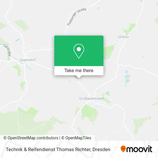 Карта Technik & Reifendienst Thomas Richter