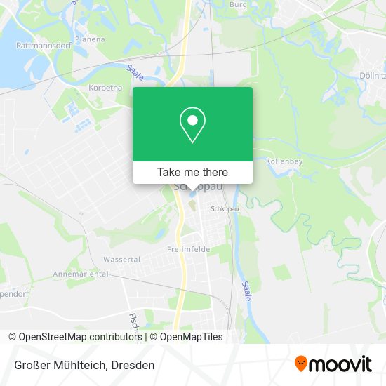 Карта Großer Mühlteich