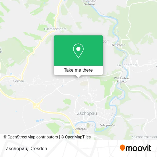 Карта Zschopau