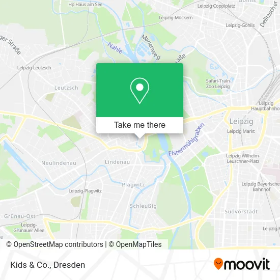 Карта Kids & Co.