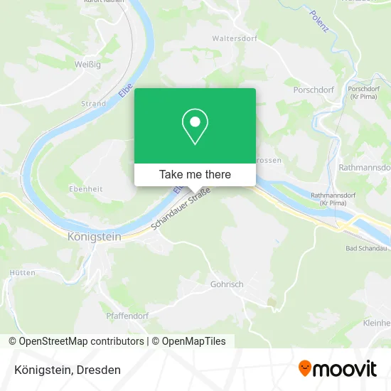 Карта Königstein