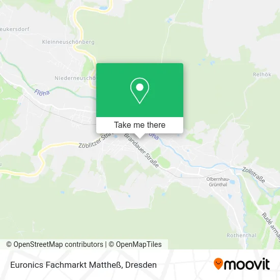 Карта Euronics Fachmarkt Mattheß