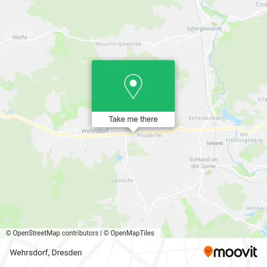 Карта Wehrsdorf