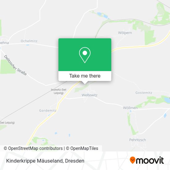 Карта Kinderkrippe Mäuseland