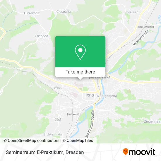 Карта Seminarraum E-Praktikum