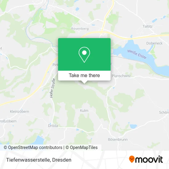 Карта Tiefenwasserstelle