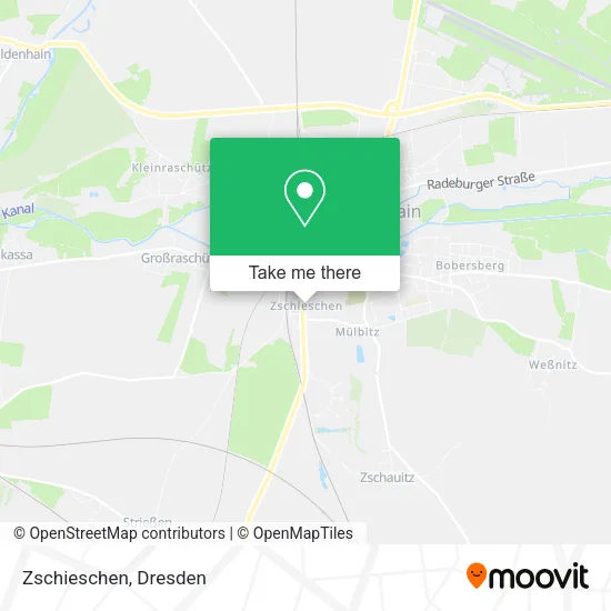 Карта Zschieschen