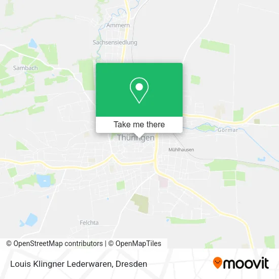 Карта Louis Klingner Lederwaren