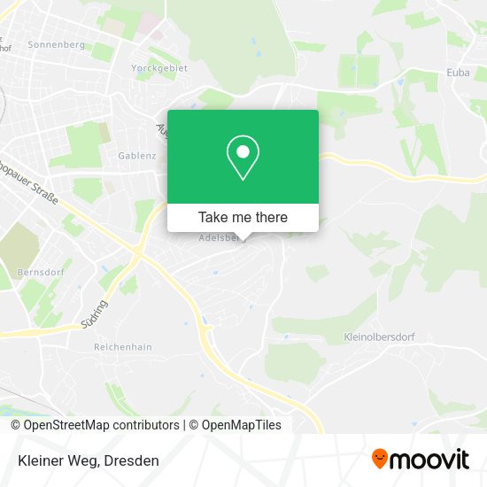 Карта Kleiner Weg