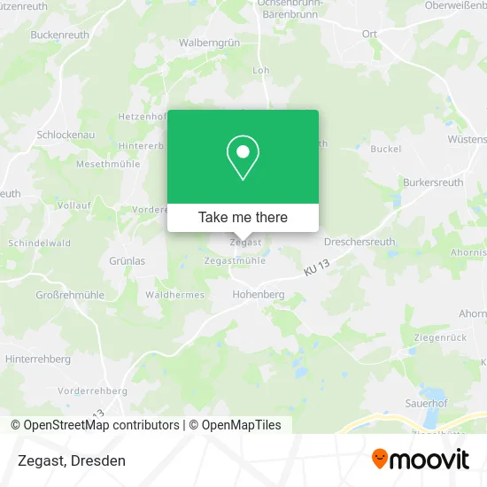 Карта Zegast