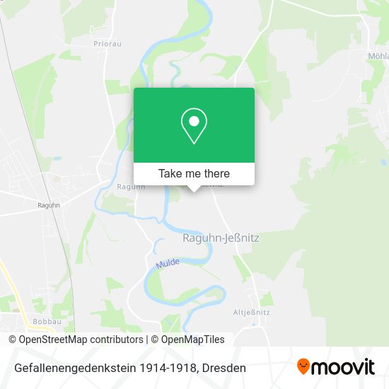 Карта Gefallenengedenkstein 1914-1918