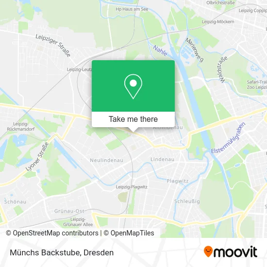 Карта Münchs Backstube