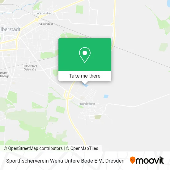 Карта Sportfischerverein Weha Untere Bode E.V.