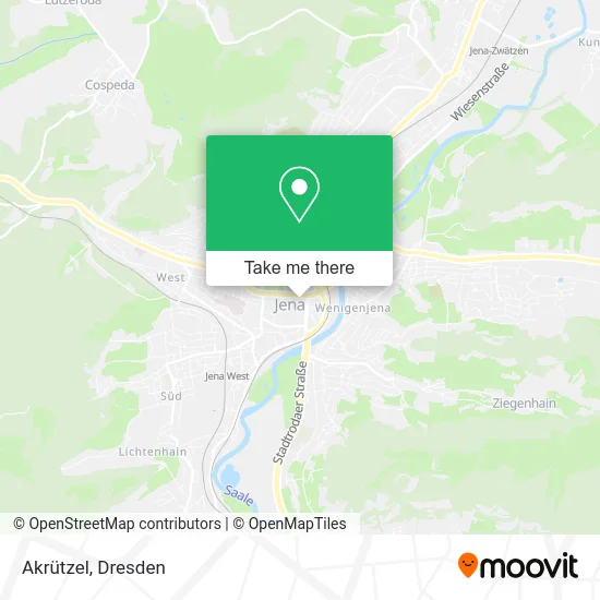 Карта Akrützel