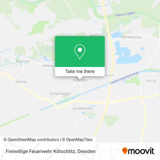 Карта Freiwillige Feuerwehr Kötschlitz