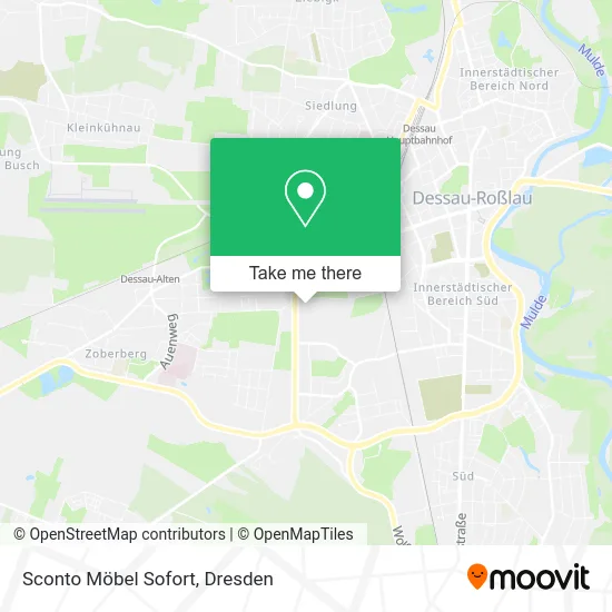 Карта Sconto Möbel Sofort