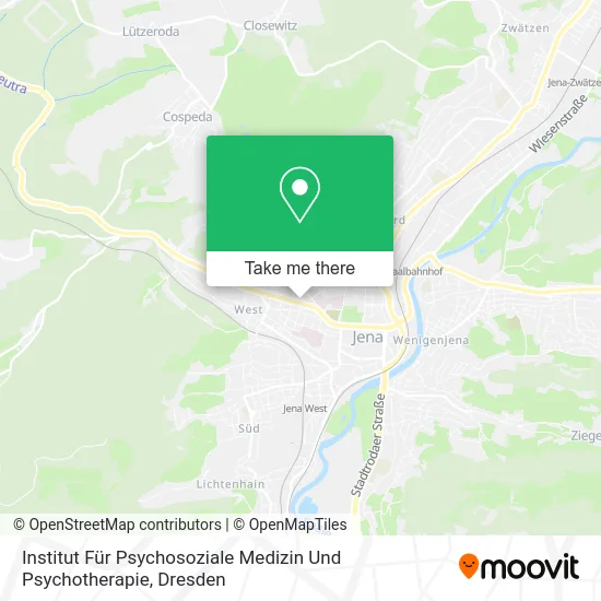 Карта Institut Für Psychosoziale Medizin Und Psychotherapie