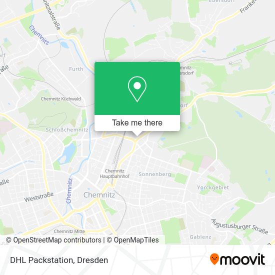 Карта DHL Packstation