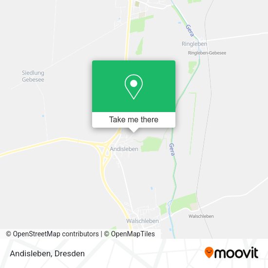 Карта Andisleben