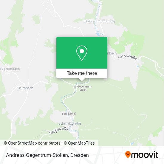 Карта Andreas-Gegentrum-Stollen