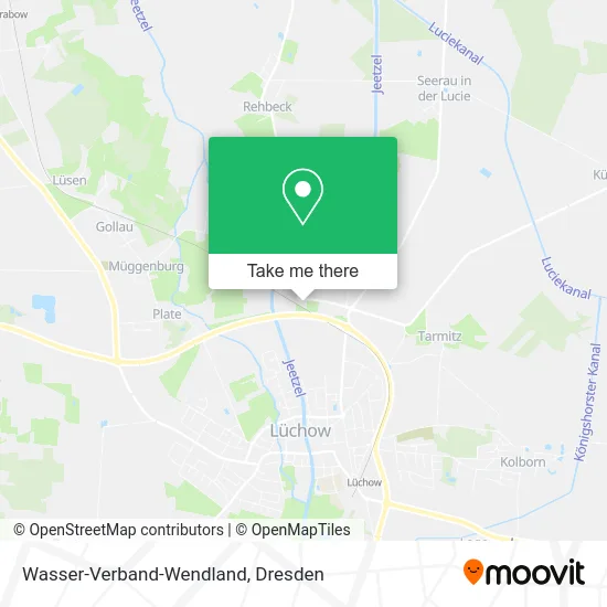 Карта Wasser-Verband-Wendland