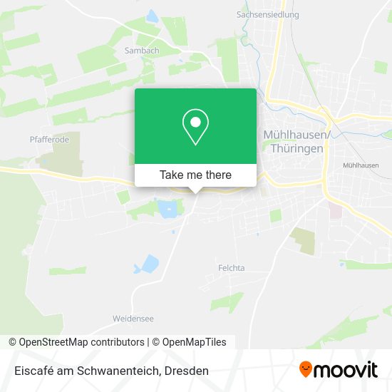 Карта Eiscafé am Schwanenteich