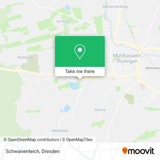 Карта Schwanenteich