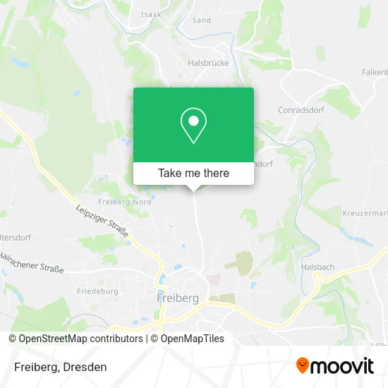 Карта Freiberg
