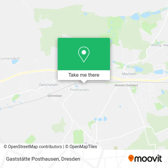 Карта Gaststätte Posthausen