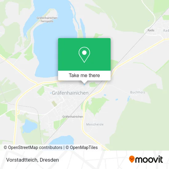 Карта Vorstadtteich