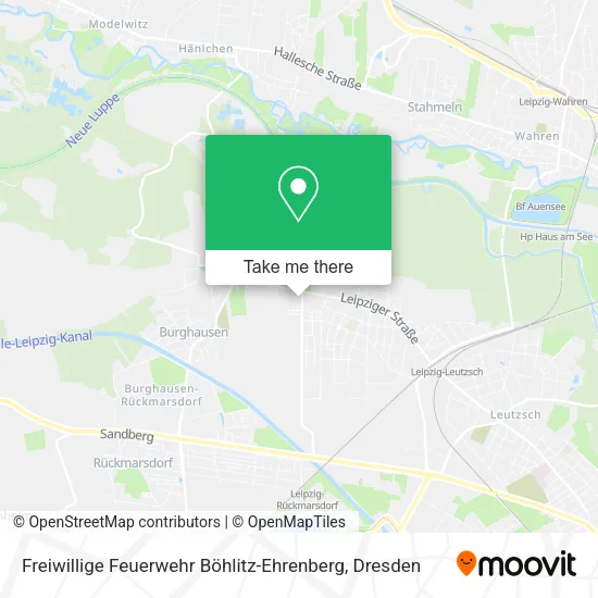 Карта Freiwillige Feuerwehr Böhlitz-Ehrenberg