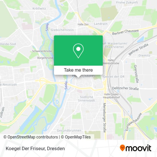 Карта Koegel Der Friseur
