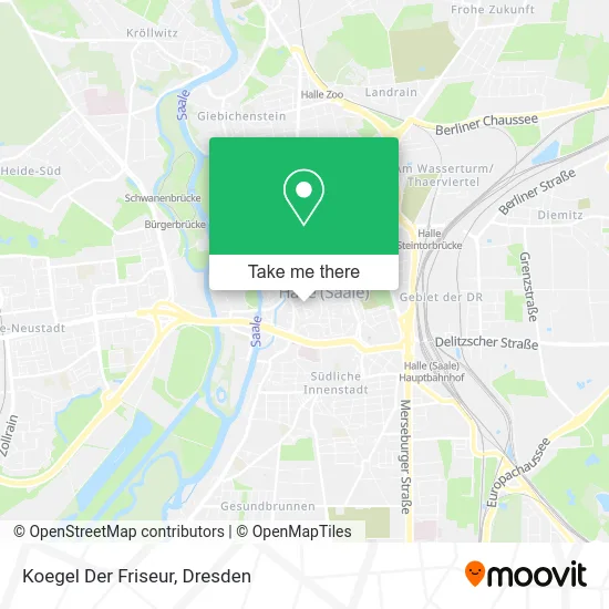 Карта Koegel Der Friseur