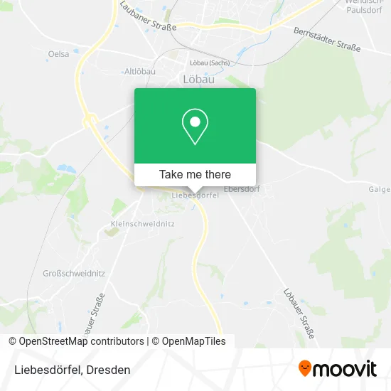 Карта Liebesdörfel