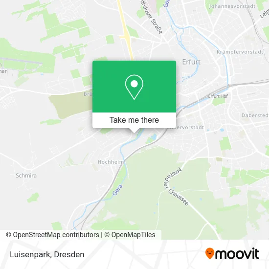 Карта Luisenpark
