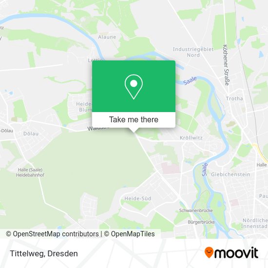 Карта Tittelweg