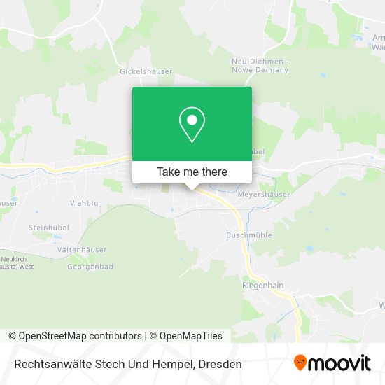 Карта Rechtsanwälte Stech Und Hempel
