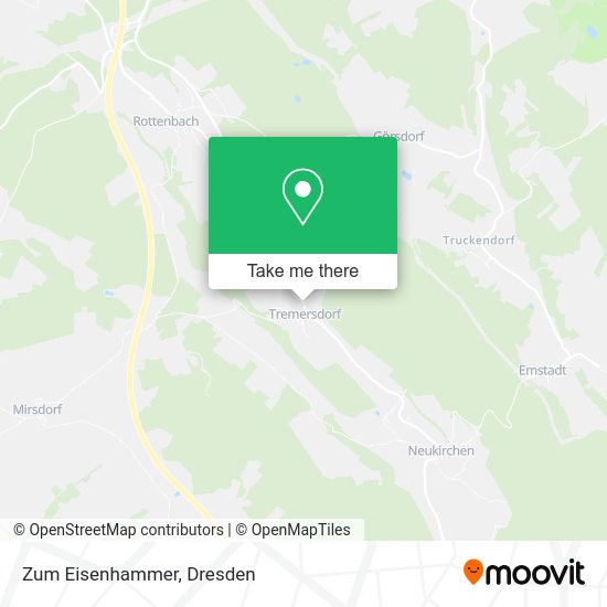 Карта Zum Eisenhammer