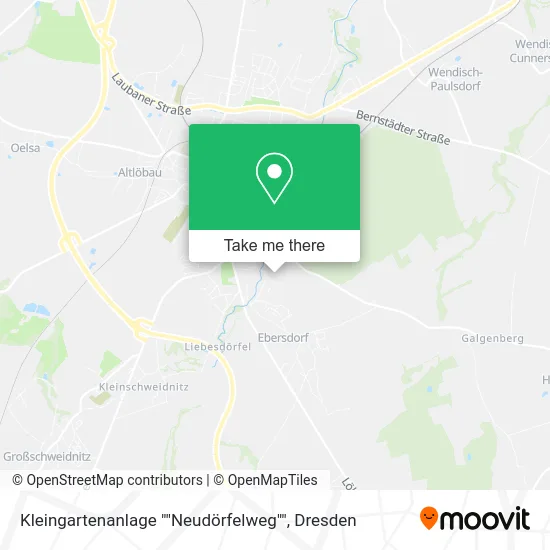 Карта Kleingartenanlage ""Neudörfelweg""