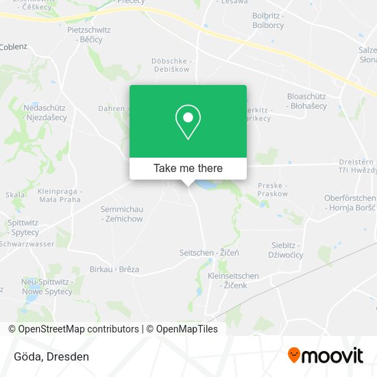 Карта Göda