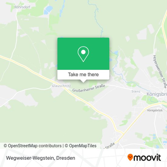 Карта Wegweiser-Wegstein
