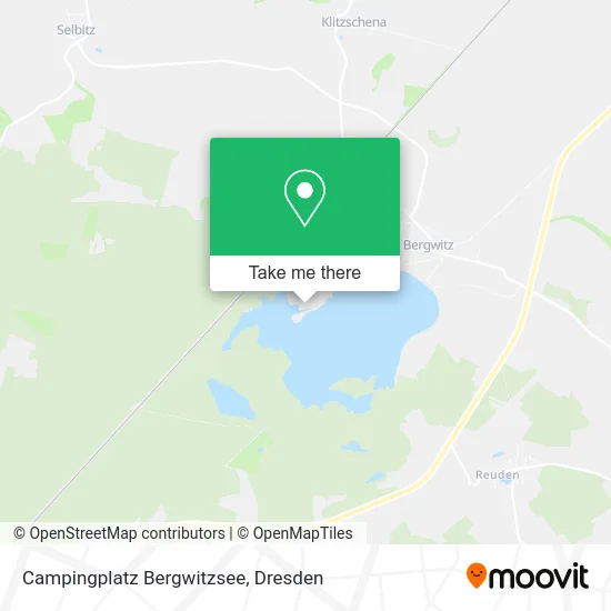 Карта Campingplatz Bergwitzsee