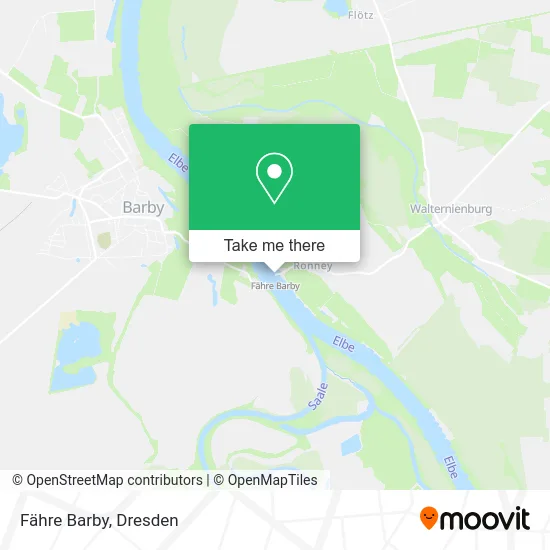 Карта Fähre Barby