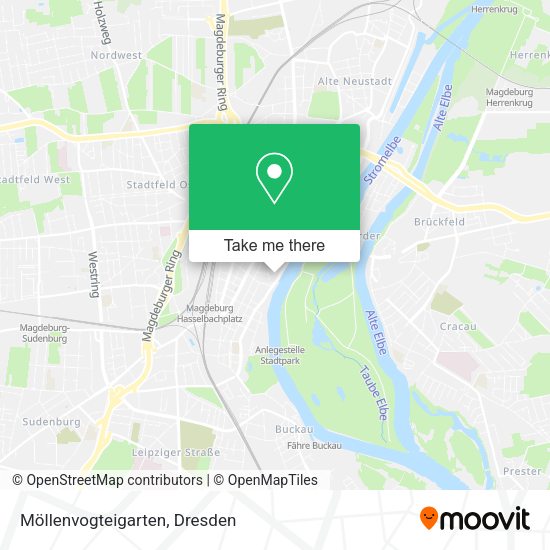 Карта Möllenvogteigarten