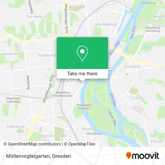 Карта Möllenvogteigarten