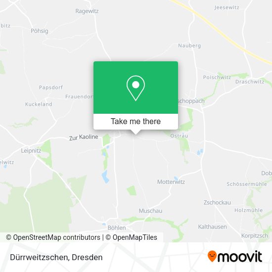 Карта Dürrweitzschen