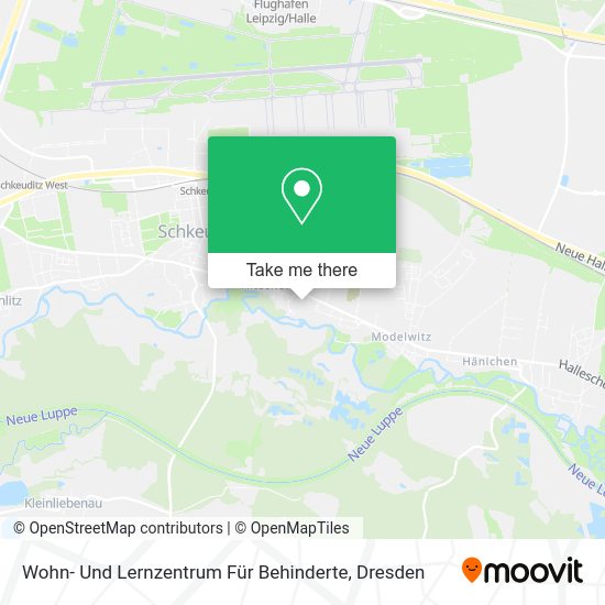 Карта Wohn- Und Lernzentrum Für Behinderte