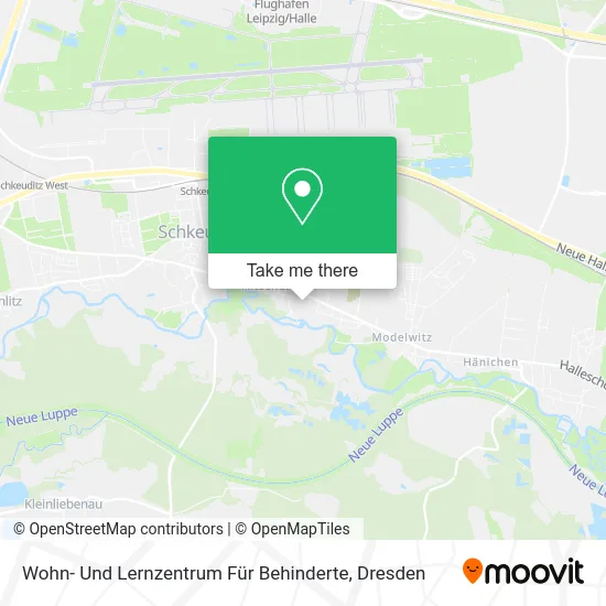 Карта Wohn- Und Lernzentrum Für Behinderte