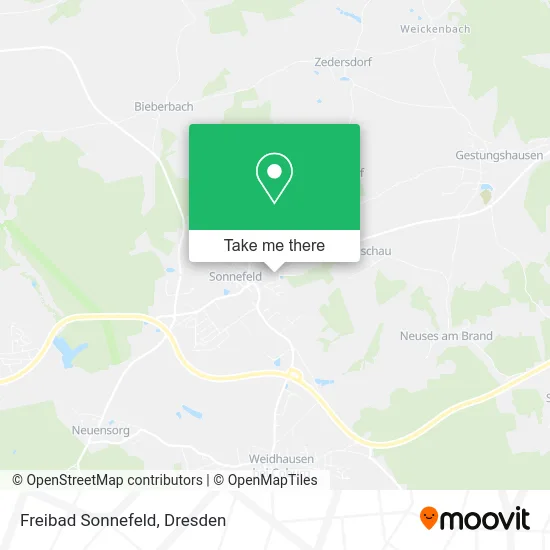 Карта Freibad Sonnefeld