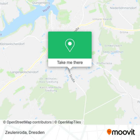 Карта Zeulenroda